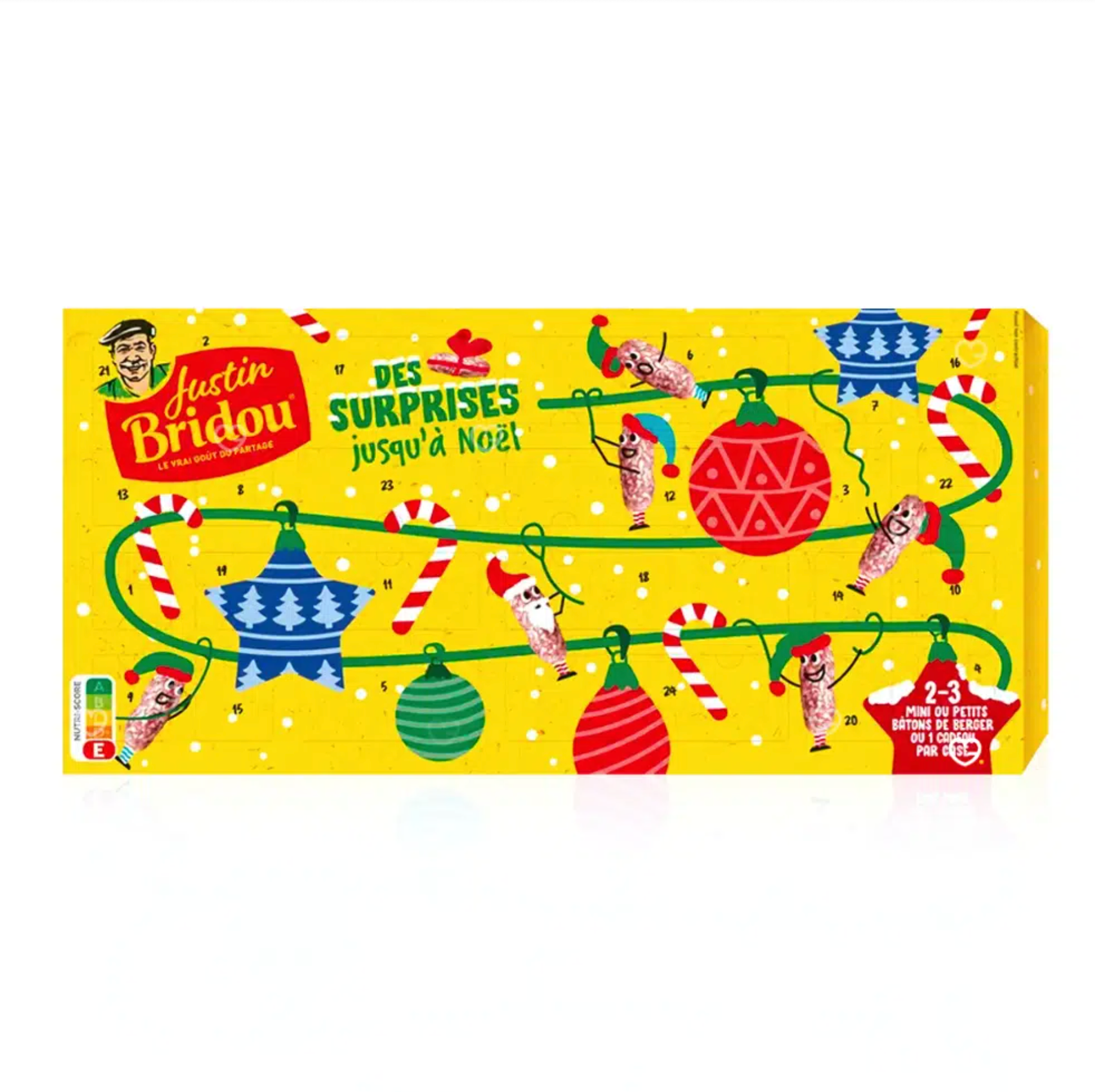 Calendrier de l'Avent Justin Bridou